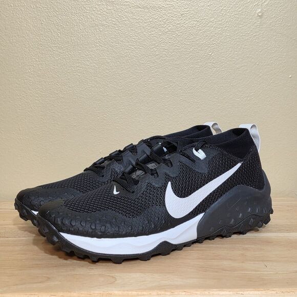 Nike Wildhorse 7 Trail Running Shoes Black White CZ1856-002 Mens Size 8.5 - Picture 3 of 7